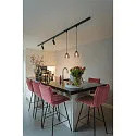 Luminaria colgante PARA CONE GL GU10 GU10 IP20, negro, transparente
