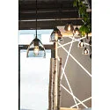 Luminaria colgante PARA CONE GL GU10 GU10 IP20, negro, transparente