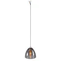 SLV Luminaria colgante PARA CONE GL GU10 GU10 IP20, transparente, blanco