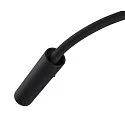 SLV LED Wall luminaire KARPO GOOSE, 5,8W, 3000K, 40°, black