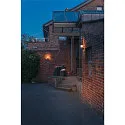Wall luminaire GRAFIT, E27, round, sensor, anthracite