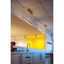 SLV Pendant luminaire ONE LINEAR 100 PHASE up/down, 24W, 2700/3000K, brass