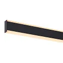 SLV Luminaria colgante ONE LINEAR 140 PHASE UP/DOWN IP20, negro regulable