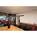 SLV Luminaria colgante ONE LINEAR 140 PHASE UP/DOWN IP20, negro regulable