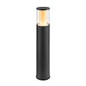 SLV Luminaria para balizas M-POL 60 cilíndrico, corto, sin enchufe IP65, antracita regulable