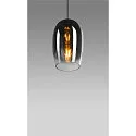 pendant luminaire PANTILO OVAL PD E27 IP20, gold