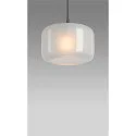 SLV Luminaria colgante PANTILO 28 PD E27 IP20, blanco
