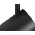 SLV Luminaria de pared y techo ASTO TUBE CW SINGLE de 1 llama, redondo, giro cardánico GU10 IP20, negro regulable