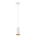 SLV Luminaria colgante ASTO TUBE de 1 llama, redondo, rígido GU10 IP20, blanco regulable