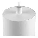SLV Luminaria colgante ASTO TUBE de 1 llama, redondo, rígido GU10 IP20, blanco regulable