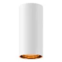 SLV Luz downlight ASTO TUBE cilíndrico, rígido, versión de montaje en superficie GU10 IP20, blanco regulable
