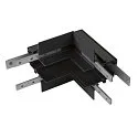 Conector en L TRACK 48V mecánico, Estéreo, negro