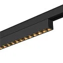 SLV track spot IN-LINE 22 TRACK 48V DARKLIGHT REFLECTOR DALI controllable IP20, black dimmable