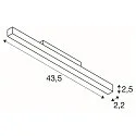 track spot IN-LINE 44 TRACK 48V DARKLIGHT REFLECTOR DALI controllable IP20, black dimmable