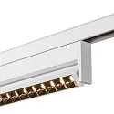 SLV track spot IN-LINE 24 TRACK 48V DARKLIGHT REFLECTOR Move DALI IP20, white dimmable