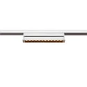 SLV track spot IN-LINE 24 TRACK 48V DARKLIGHT REFLECTOR Move DALI IP20, white dimmable
