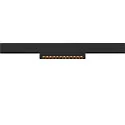 SLV track spot IN-LINE 24 TRACK 48V DARKLIGHT REFLECTOR Move DALI IP20, black dimmable
