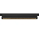 SLV track spot IN-LINE 46 TRACK 48V DARKLIGHT REFLECTOR Move DALI IP20, black dimmable