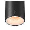 SLV track spot NUMINOS® XS TRACK 48V DALI controllable IP20, black, white dimmable