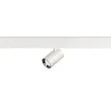 SLV Proyector para raíl NUMINOS® XS 48V DALI 2 20° giratorio, controlable por DALI IP20, blanco mate regulable