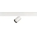SLV Proyector para raíl NUMINOS® XS 48V DALI 2 40° giratorio, para estación de trabajo VDU, controlable por DALI IP20