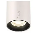 SLV Proyector para raíl NUMINOS® XS 48V DALI 2 40° giratorio, para estación de trabajo VDU, controlable por DALI IP20