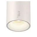 SLV Proyector para raíl NUMINOS® XS 48V DALI 2 55° giratorio, para estación de trabajo VDU, controlable por DALI IP20