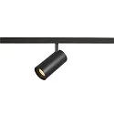 track spot NUMINOS® S TRACK 48V DALI controllable IP20, black dimmable