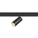 SLV track spot NUMINOS® S TRACK 48V DALI controllable IP20, black, white dimmable