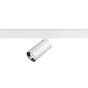 SLV Proyector para raíl NUMINOS® XS 48V DALI 2 20° giratorio, para estación de trabajo VDU, controlable por DALI IP20