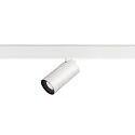 SLV track spot NUMINOS® XS 48V DALI 2 40° swivelling, for VDU workstation, DALI controllable IP20, white matt dimmable