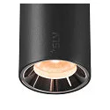 SLV Luminaria colgante NUMINOS® XS TRACK 48V controlable por DALI IP20, cromo, negro regulable