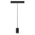 SLV Luminaria colgante NUMINOS® XS TRACK 48V controlable por DALI IP20, negro regulable