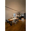 SLV pendant luminaire NUMINOS® XS TRACK 48V DALI controllable IP20, black dimmable
