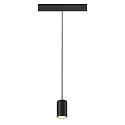 SLV Luminaria colgante NUMINOS® XS TRACK 48V controlable por DALI IP20, negro, blanco regulable