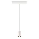 SLV pendant luminaire NUMINOS® XS TRACK 48V DALI controllable IP20, chrome, white dimmable