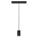 SLV Luminaria colgante NUMINOS® XS 48V DALI 2 40° para estación de trabajo VDU, controlable por DALI IP20, negro mate regulable