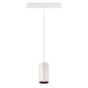 SLV pendant luminaire NUMINOS® S TRACK 48V DALI controllable IP20, black, white dimmable