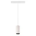 SLV pendant luminaire NUMINOS® S TRACK 48V DALI controllable IP20, chrome, white dimmable