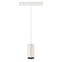 SLV pendant luminaire NUMINOS® S TRACK 48V DALI controllable IP20, black, white dimmable