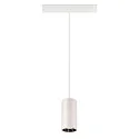 SLV pendant luminaire NUMINOS® S TRACK 48V DALI controllable IP20, chrome, white dimmable