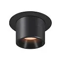 ceiling recessed luminaire NUMINOS® PROJECTOR M cylindrical, black