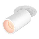 Luminaria empotrable para techos NUMINOS® PROJECTOR M cilíndrico, blanco