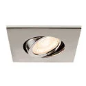 Recubrimiento UNIVERSAL DOWNLIGHT IP20 angular, giratorio, cromo