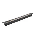 SLV floor recessed luminaire DASAR® 1200 rigid, DALI controllable, passable IP65 / IP67, stainless steel dimmable