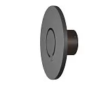 SLV Luminaria de pared para exteriores I-RING redondo, conmutable, con difusor, giro cardánico IP65, antracita 