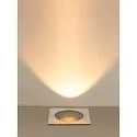 SLV Luminaria empotrable en suelo DASAR® XL angular, giratorio, controlable por DALI, pasable IP65 / IP67