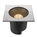 SLV Luminaria empotrable en suelo DASAR® XL angular, giratorio, controlable por DALI, pasable IP65 / IP67