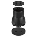 recessed housing DASAR® L, black