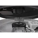 SLV Luminaria de pared y techo MEDO® PRO 30 redondo IP50, negro regulable
